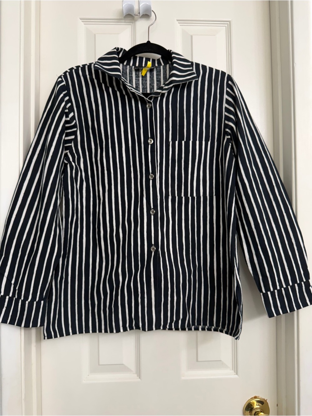 7003 Vintage Marimekko Jokapoika Shirt Stripe Button-Down Shirt